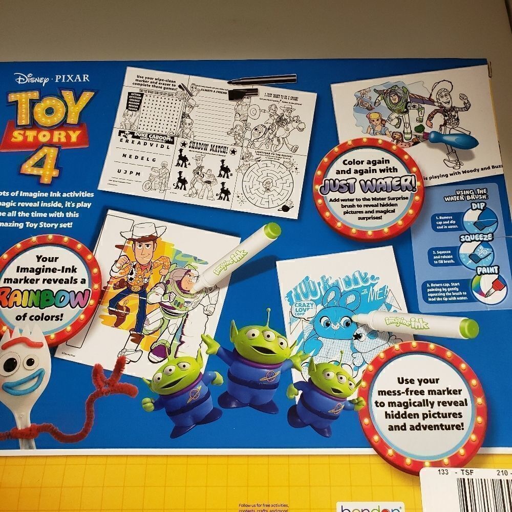 Toy Story 4 Imagine Ink 4-in-1 Activity Set - Picture 6 of 7